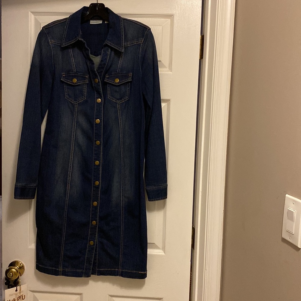 DENIM DRESS - Picture 2 of 7